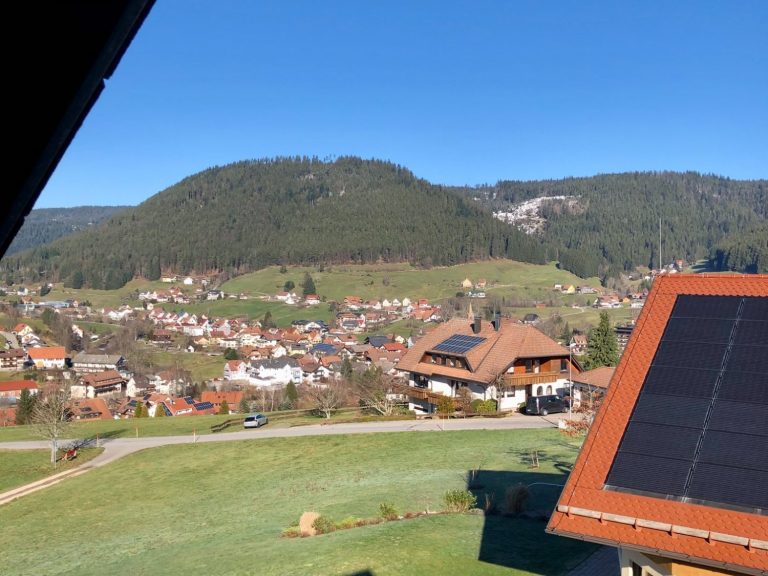 Ferienwohnung Baiersbronn Mitteltal Apartment Heidrun Ausblick